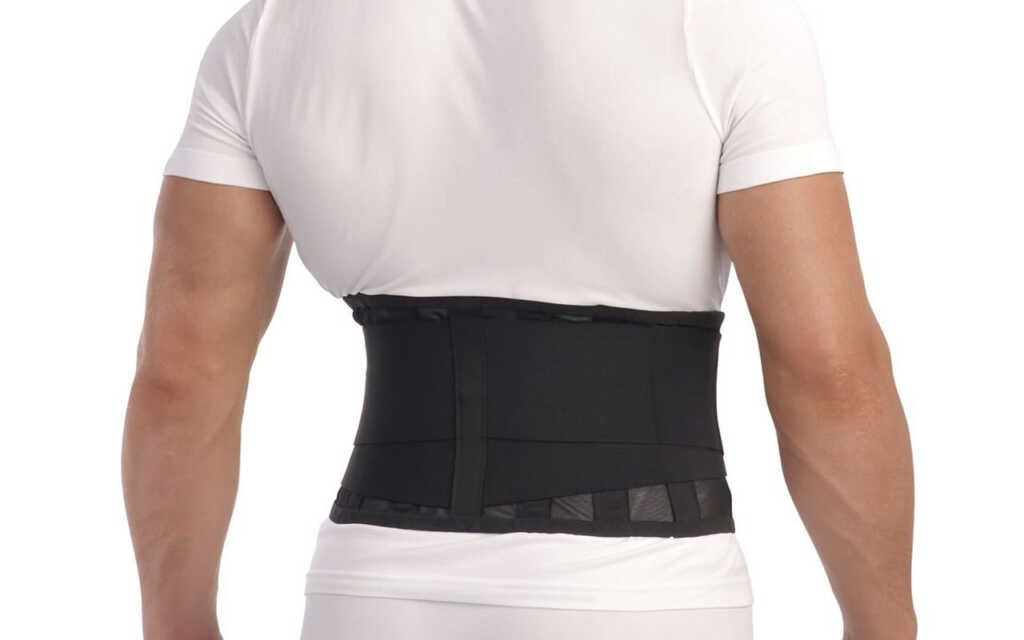 Ceinture lombaire pour soulager la hernie discale